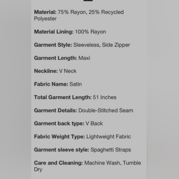 NWT Wild Fable Women's Iridescent Maxi Slip Satin Dress Size Small - Picture 3 of 3